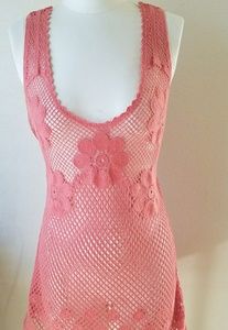 Anthropologie free people crochet dress